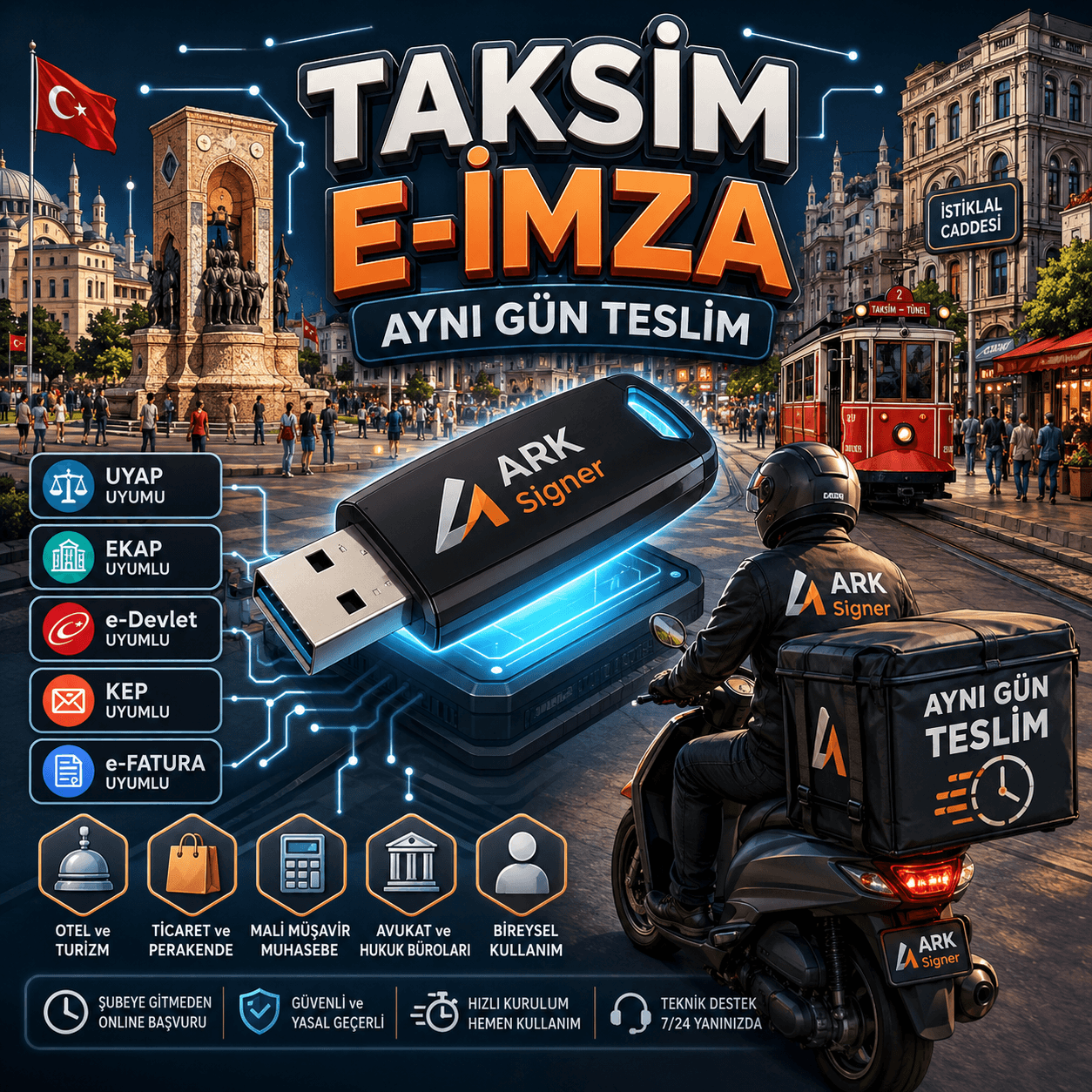 Taksim - Beyoğlu  E İmza  